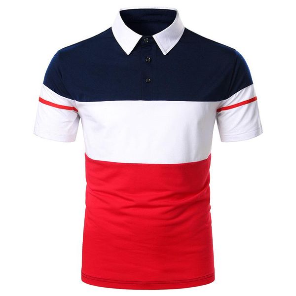 men's polos fashion shirts men contrast color design brand summer short sleeve shirt casual, White;black
men's polos fashion shirts men contrast color design brand summer short sleeve shirt casual, White;black