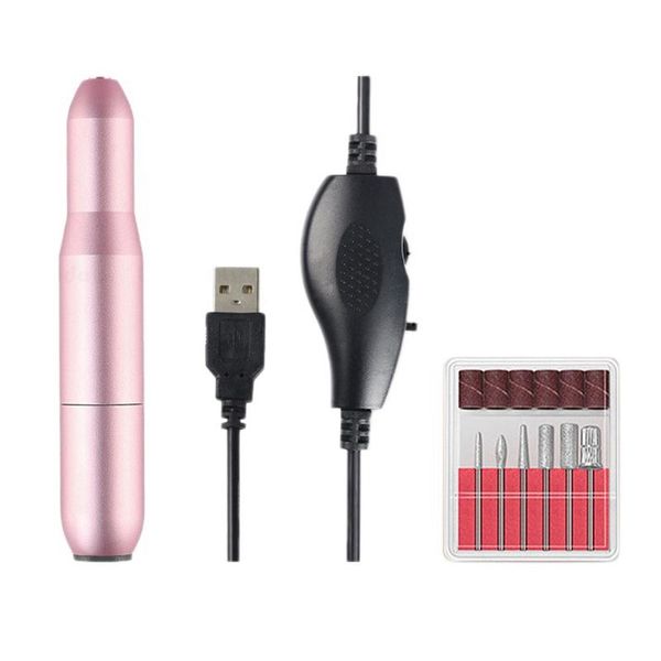 nail art kits electric drill machine usb charging manicure pen for grinding shaping gel polish dead skin removing tools 
nail art kits electric drill machine usb charging manicure pen for grinding shaping gel polish dead skin removing tools