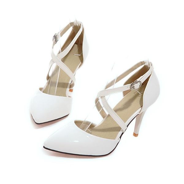 qplyxco elegant fashion sweet 33-43 women's baotou high heel pointed 8.5cm dance shoes a9-1 sandals, Black
qplyxco elegant fashion sweet 33-43 women's baotou high heel pointed 8.5cm dance shoes a9-1 sandals, Black