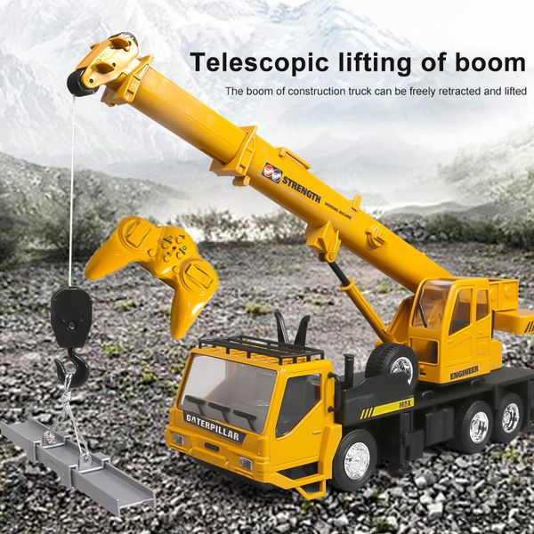 124 8ch simulation crane excavator wireless remote control engineering lighting truck chargeable rc vehicles car toy
124 8ch simulation crane excavator wireless remote control engineering lighting truck chargeable rc vehicles car toy