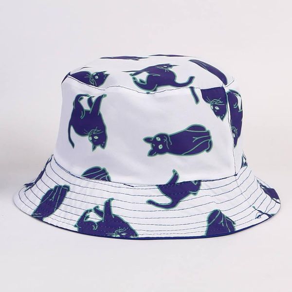 cloches ldslyjr 2021 cotton cat print bucket hat fisherman outdoor travel sun cap hats for men and women 358, Blue;gray
cloches ldslyjr 2021 cotton cat print bucket hat fisherman outdoor travel sun cap hats for men and women 358, Blue;gray
