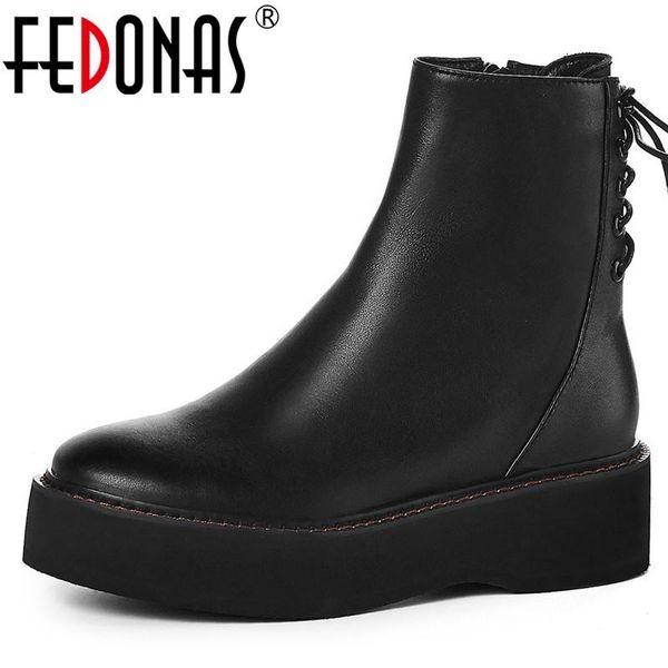 concise female genuine leather platform chunky heels boots winter warm party shoes woman punk women zipper ankle, Black
concise female genuine leather platform chunky heels boots winter warm party shoes woman punk women zipper ankle, Black