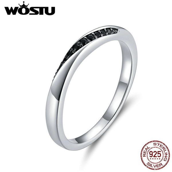 cluster rings wostu genuine 925 sterling silver rock style finger ring for women black cubic zircon wedding engagement jewelry anel ctr130, Golden;silver
cluster rings wostu genuine 925 sterling silver rock style finger ring for women black cubic zircon wedding engagement jewelry anel ctr130, Golden;silver