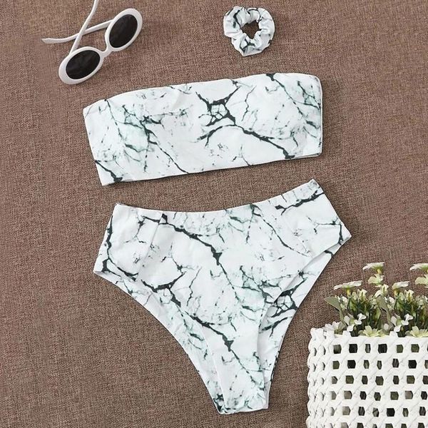 women two-pieces floral 2021 bandeau padded bra ruffles bandage bikini set push-up brazilian swimwear beachwear swimsuit c2 women's, White;black
women two-pieces floral 2021 bandeau padded bra ruffles bandage bikini set push-up brazilian swimwear beachwear swimsuit c2 women's, White;black