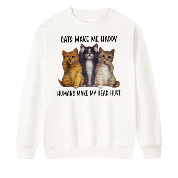 men's hoodies & sweatshirts kawaii cute cat make me happy winter oversized fitness hoodie sweatshirt harajuku printing clothes print, Black
men's hoodies & sweatshirts kawaii cute cat make me happy winter oversized fitness hoodie sweatshirt harajuku printing clothes print, Black