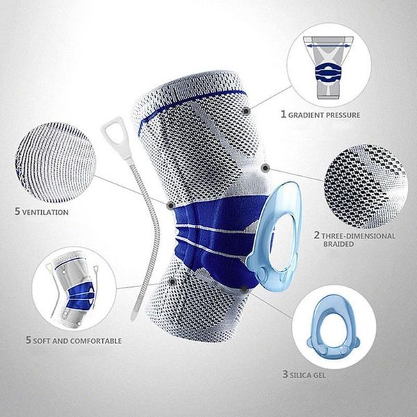 knee brace compression sleevefor arthritis breathable joint protect support pain relief gym sport fitness equipment elbow & pads, Black;gray
knee brace compression sleevefor arthritis breathable joint protect support pain relief gym sport fitness equipment elbow & pads, Black;gray