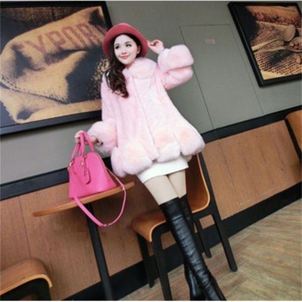 vetement winter women's faux fur femme patchwork outwear ffy butterfly sleeve preppy plus size coat aw163, Black
vetement winter women's faux fur femme patchwork outwear ffy butterfly sleeve preppy plus size coat aw163, Black