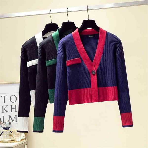 autumn korean casual fashion v-neck knitted cardigan short sweaters women crop single breasted long sleeve knitwear coat 210514, White;black
autumn korean casual fashion v-neck knitted cardigan short sweaters women crop single breasted long sleeve knitwear coat 210514, White;black