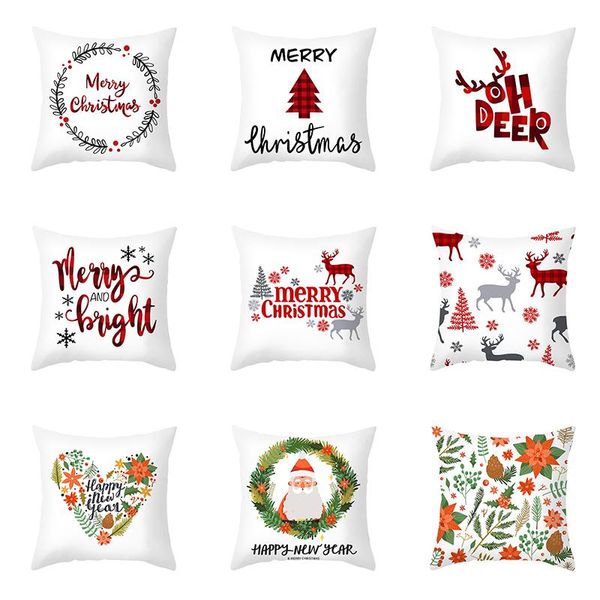 pillow case polyester christmas pillowcase elk deer santa claus snowman cushion cover throw xmas year
pillow case polyester christmas pillowcase elk deer santa claus snowman cushion cover throw xmas year