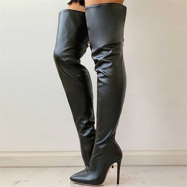 over the knee women's thigh high boots women high heels shoes female footwear autumn winter stretch botas large size 211006, Black
over the knee women's thigh high boots women high heels shoes female footwear autumn winter stretch botas large size 211006, Black