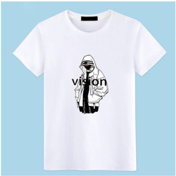 men's t-shirts 2021 short-sleeved t-shirt round neck trend loose clothes summer cotton plus size five and a half sleeve, White;black
men's t-shirts 2021 short-sleeved t-shirt round neck trend loose clothes summer cotton plus size five and a half sleeve, White;black