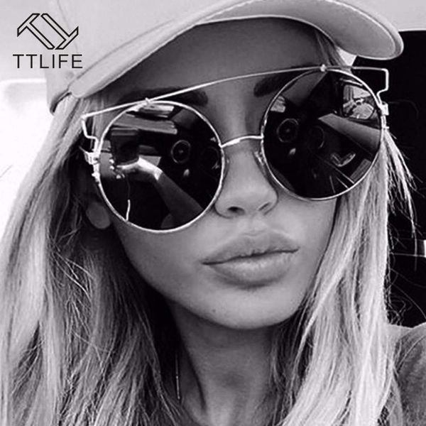colorful thick lens oversized round frame women vintage metals shade sunglasses uv400 glasses gafas de sol, Black
colorful thick lens oversized round frame women vintage metals shade sunglasses uv400 glasses gafas de sol, Black