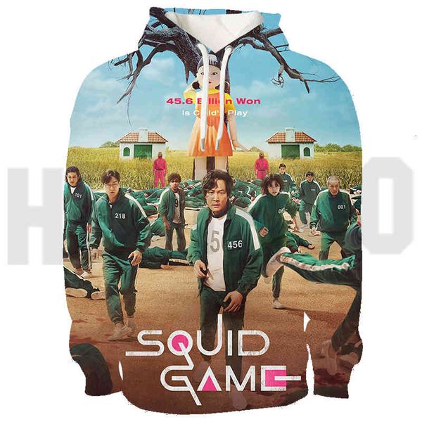 men's hoodies & sweatshirts korean way to play squid hoodie s cosplay fantasy game sweatpants anime male pullover streetwear owtk, Black
men's hoodies & sweatshirts korean way to play squid hoodie s cosplay fantasy game sweatpants anime male pullover streetwear owtk, Black