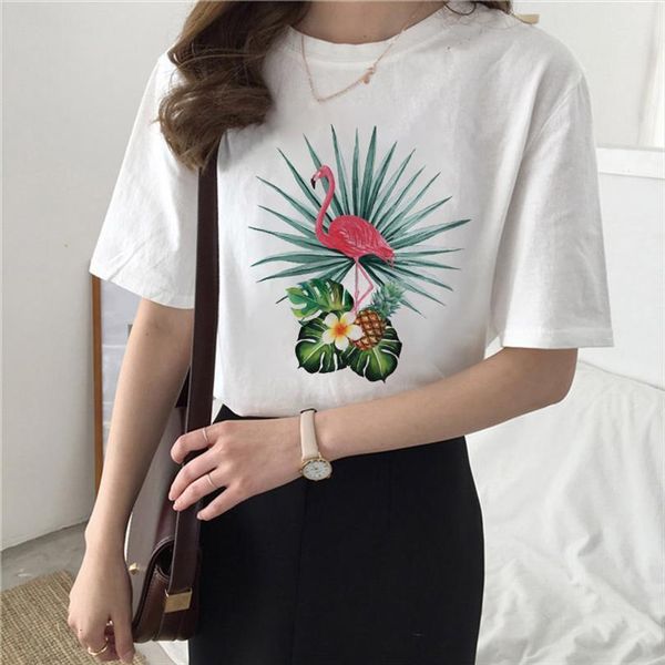 And Women Graphic Cartoon Mens Tops Flamingo Beach Watercolor Print Summer Ladies Tee Fashion Short Sleeve Female T Shirts, White;black
And Women Graphic Cartoon Mens Tops Flamingo Beach Watercolor Print Summer Ladies Tee Fashion Short Sleeve Female T Shirts, White;black