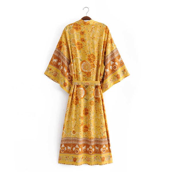 women's blouses & shirts bohemia v neck gold flower print maxi long kimono cardigan ethnic women lacing up bow sashes shirt b lmw1, White
women's blouses & shirts bohemia v neck gold flower print maxi long kimono cardigan ethnic women lacing up bow sashes shirt b lmw1, White
