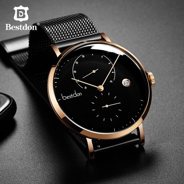 wristwatches don bauhaus design men's watch stainless steel large dial quartz wristwatch fashion simple ultra thin, Slivery;brown
wristwatches don bauhaus design men's watch stainless steel large dial quartz wristwatch fashion simple ultra thin, Slivery;brown