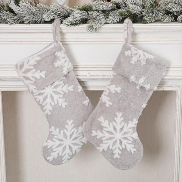 christmas decorations snowflakes pattern stocking with lanyard lint delicate tree outdoor decoration
christmas decorations snowflakes pattern stocking with lanyard lint delicate tree outdoor decoration