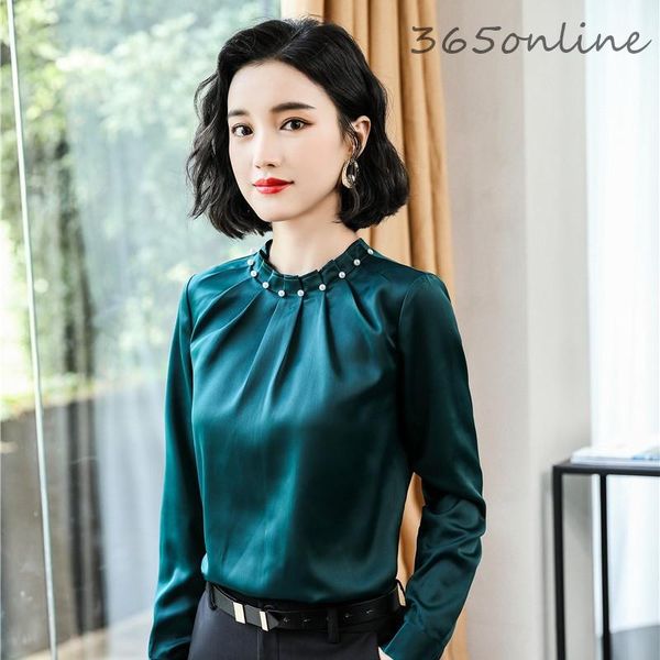 women's blouses & shirts novelty blackish green formal ol styles women business work wear long sleeve spring autumn ladies blouse cloth, White
women's blouses & shirts novelty blackish green formal ol styles women business work wear long sleeve spring autumn ladies blouse cloth, White
