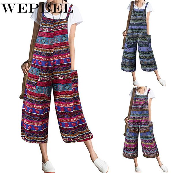 women's jumpsuits & rompers wepbel women casual straps cotton jumpsuit ethnic print wide leg overalls loose bib pants, Black;white
women's jumpsuits & rompers wepbel women casual straps cotton jumpsuit ethnic print wide leg overalls loose bib pants, Black;white
