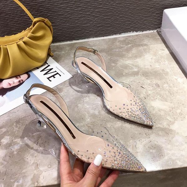 summer elegant ladies high heels sandals pointed toe woman party shoes fashion brand women rhinestone a2479, Black
summer elegant ladies high heels sandals pointed toe woman party shoes fashion brand women rhinestone a2479, Black