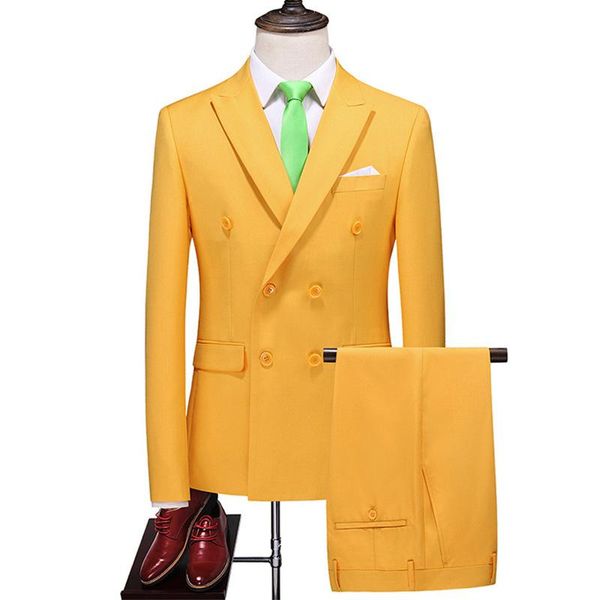 men's suits & blazers est  double-breasted mens two pieces suit set(jacket+pants)black solid color plus size for party, White;black
men's suits & blazers est  double-breasted mens two pieces suit set(jacket+pants)black solid color plus size for party, White;black
