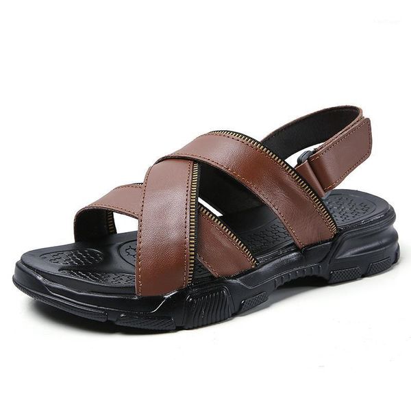 sandals 2021 fashion genuine leather mens summer brown roman gladiator for male large sizes 39-46, Black
sandals 2021 fashion genuine leather mens summer brown roman gladiator for male large sizes 39-46, Black