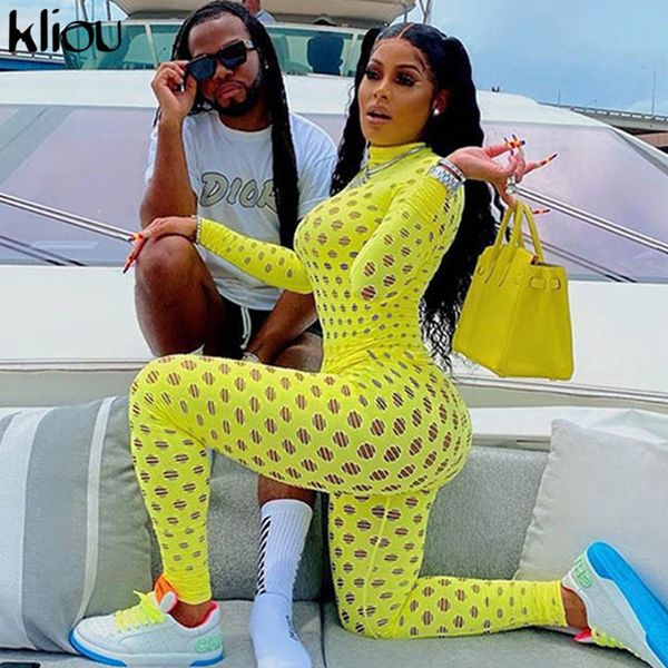 kliou hollow out jumpsuits women 2021 turtleneck net plaid hole skinny elastic club streetwear solid rompers female outfits, Black;white
kliou hollow out jumpsuits women 2021 turtleneck net plaid hole skinny elastic club streetwear solid rompers female outfits, Black;white