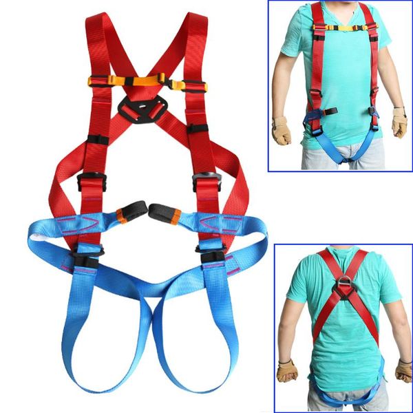 rock climbing full body harness working safety belt for mountaineering tree climbingsurvival rappelling equipment cords, slings and webbing
rock climbing full body harness working safety belt for mountaineering tree climbingsurvival rappelling equipment cords, slings and webbing
