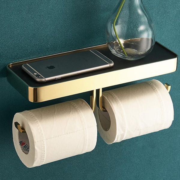 copper toilet paper holder gold & black tissue rack solid brass bath hardware accessories bathroom shelf nail punched type holders
copper toilet paper holder gold & black tissue rack solid brass bath hardware accessories bathroom shelf nail punched type holders