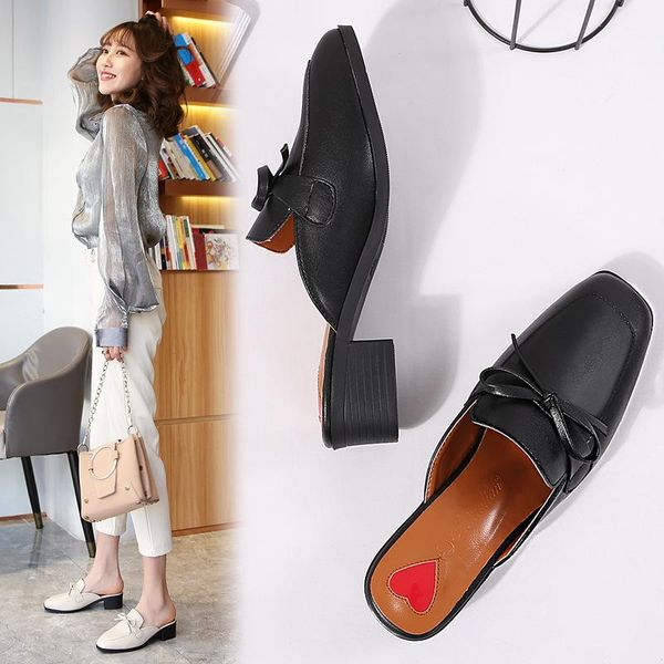 dress shoes bowtie slippers women med-high heels gladiator sandals square toe bow flip flops summer slides 254, Black
dress shoes bowtie slippers women med-high heels gladiator sandals square toe bow flip flops summer slides 254, Black