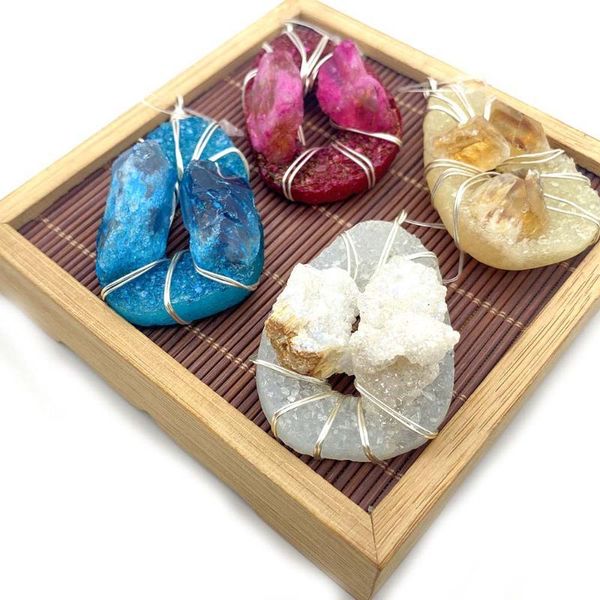 charms pendant natural multi-color crystal drop-shaped winding fashion exquisite jewelry making diy necklace bracelet accessories, Bronze;silver
charms pendant natural multi-color crystal drop-shaped winding fashion exquisite jewelry making diy necklace bracelet accessories, Bronze;silver