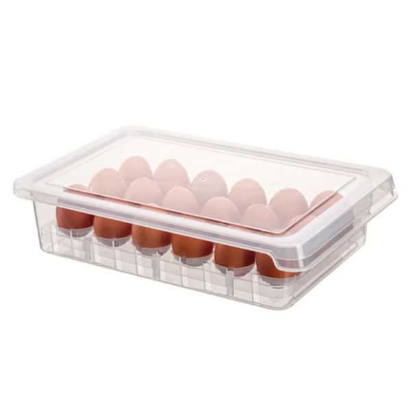 storage bottles & jars 1pc grid egg box organizer kitchen case refrigerator crisper fridge container plastic home
storage bottles & jars 1pc grid egg box organizer kitchen case refrigerator crisper fridge container plastic home