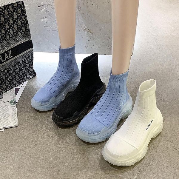 socks boots wome2021 spring and autumn single flying knit sports old shoes high-thick-soled, Black
socks boots wome2021 spring and autumn single flying knit sports old shoes high-thick-soled, Black