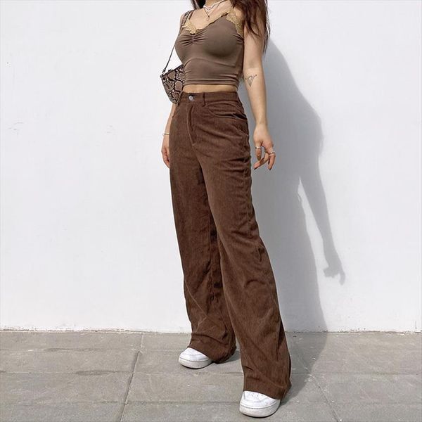 vintage oversized corduroy baggy womens pant fall high waist wide leg straight trousers women 90s elastic casual bottoms mujer, Black;white
vintage oversized corduroy baggy womens pant fall high waist wide leg straight trousers women 90s elastic casual bottoms mujer, Black;white