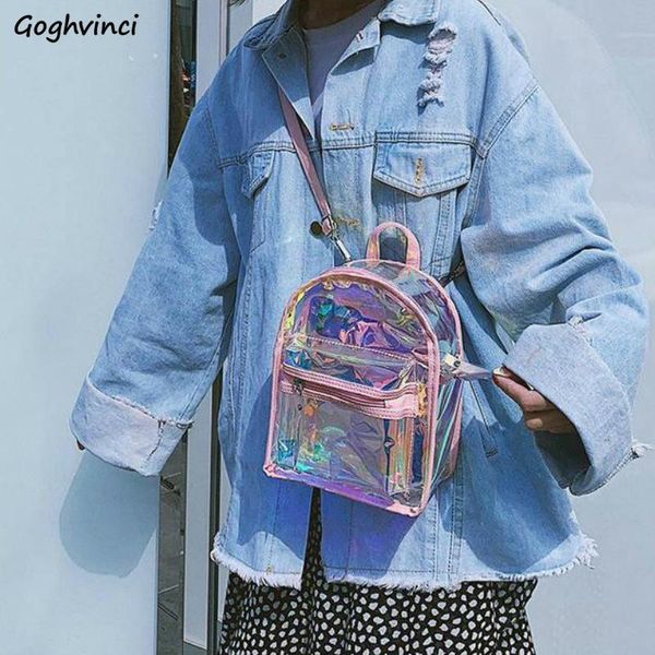backpacks women pvc waterproof laser students shoulder bags small transparent chic fashion ulzzang book bag girls college ins backpack style
backpacks women pvc waterproof laser students shoulder bags small transparent chic fashion ulzzang book bag girls college ins backpack style