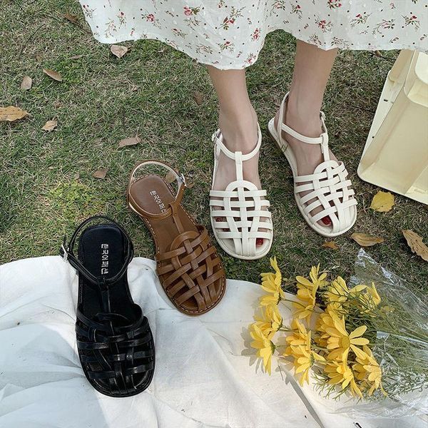 sandals shoes women slippers women's 2021 braided flat sandales femmes sandalias, Black
sandals shoes women slippers women's 2021 braided flat sandales femmes sandalias, Black