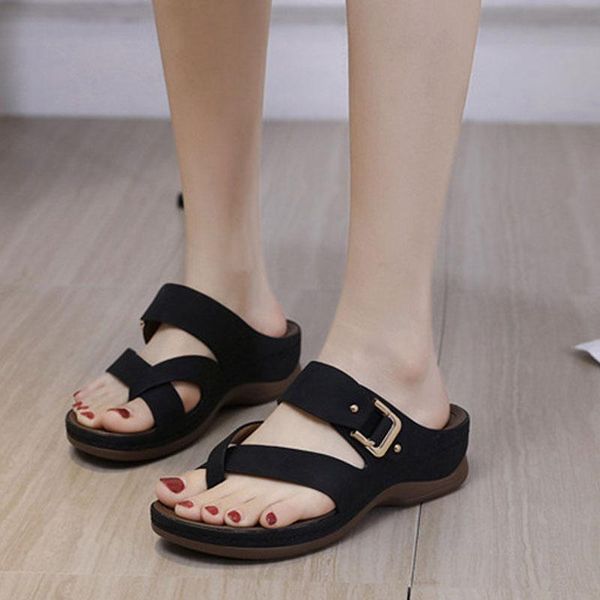 slippers 2021 summer women's sandals female casual beach shoes open toe ladies fashion comfortable wedges flip flop adult, Black
slippers 2021 summer women's sandals female casual beach shoes open toe ladies fashion comfortable wedges flip flop adult, Black