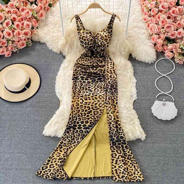 leopard spaghetti strap long dress summer women sleeveless strapless high waist split bodycon vestidos female draped robe, Black;gray
leopard spaghetti strap long dress summer women sleeveless strapless high waist split bodycon vestidos female draped robe, Black;gray
