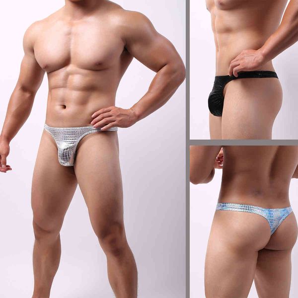 new shiny imitation leather snake pattern men's fun underwear narrow ee breathable thong d201, Black;white
new shiny imitation leather snake pattern men's fun underwear narrow ee breathable thong d201, Black;white