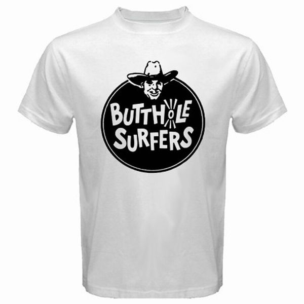 the butthole surfers 80's logo men's white t-shirt size s-3xl 100% cotton, White;black
the butthole surfers 80's logo men's white t-shirt size s-3xl 100% cotton, White;black