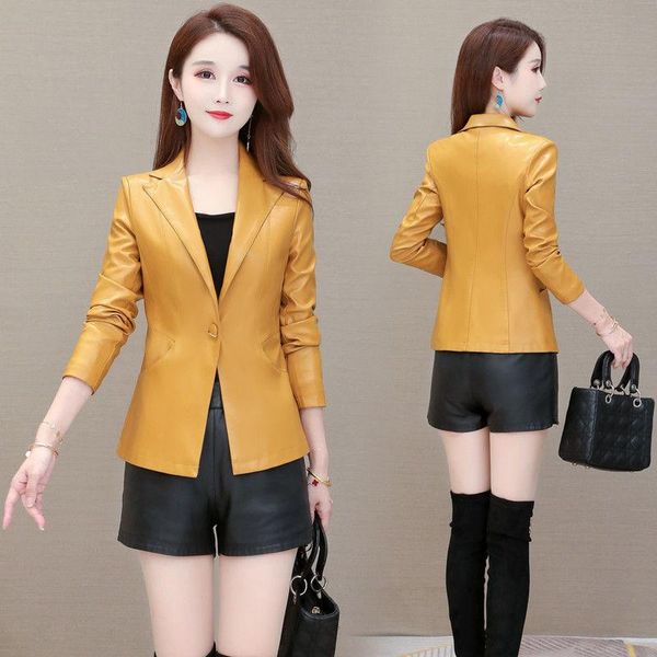 women's leather & faux fashion autumn women pu jacket long sleeve slim motor outwear female plus size 4xl elegant punk coat x609, Black
women's leather & faux fashion autumn women pu jacket long sleeve slim motor outwear female plus size 4xl elegant punk coat x609, Black