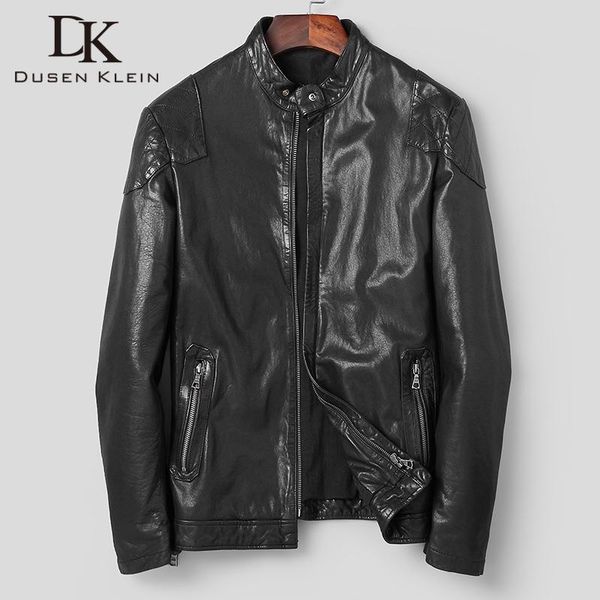 men's leather & faux dk vegetable tannin sheepskin coat men casual black genuine coats
men's leather & faux dk vegetable tannin sheepskin coat men casual black genuine coats