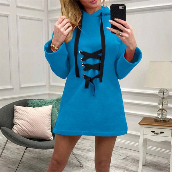 women's hoodies & sweatshirts womens pullover hoodie sweatshirt fashion lady long sleeve lace-up hooded jumper solid color, Black
women's hoodies & sweatshirts womens pullover hoodie sweatshirt fashion lady long sleeve lace-up hooded jumper solid color, Black