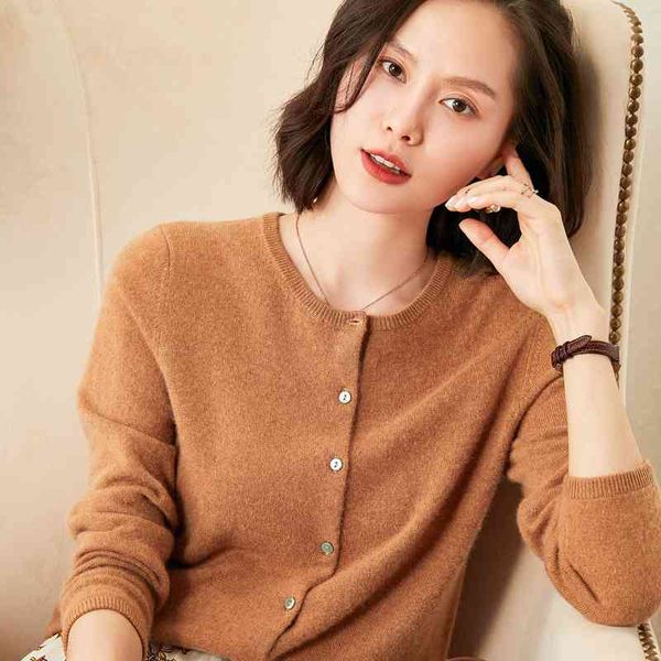 coats coats 100% cashmere soft women 2021 autumn o-neck knitwear korean style knit woman clothes girls cardigan sweater, Tan;black
coats coats 100% cashmere soft women 2021 autumn o-neck knitwear korean style knit woman clothes girls cardigan sweater, Tan;black