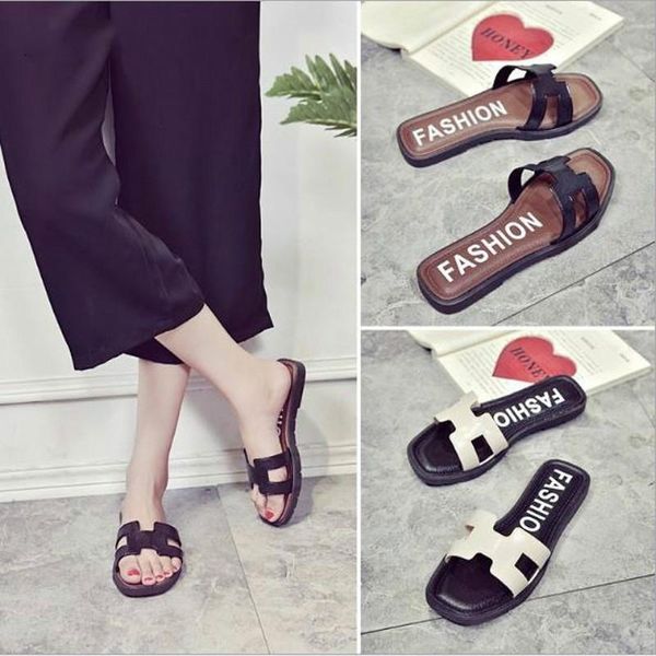 summer women slippers pu uppers wear-resistant rubber outdoor flat sandals female pure color beach flip-flops, Black
summer women slippers pu uppers wear-resistant rubber outdoor flat sandals female pure color beach flip-flops, Black