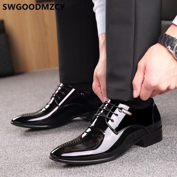 dress shoes oxford for men italian formal evening coiffeur patent leather office wedding plus size 48, Black
dress shoes oxford for men italian formal evening coiffeur patent leather office wedding plus size 48, Black