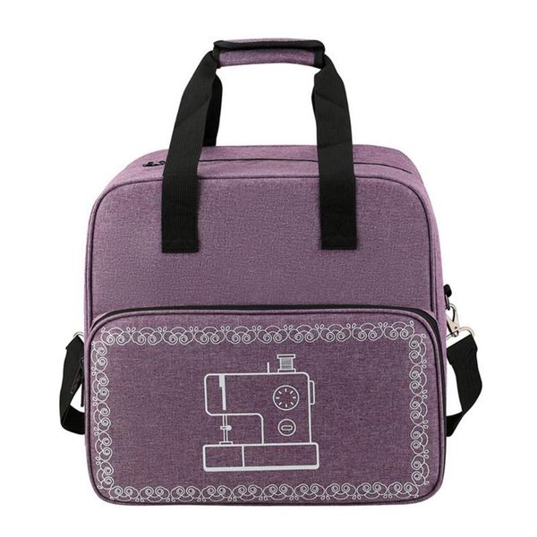 storage bags universal overlock small sewing machine tote bag with shoulder strap and sturdy handle dual-purpose carrying case
storage bags universal overlock small sewing machine tote bag with shoulder strap and sturdy handle dual-purpose carrying case
