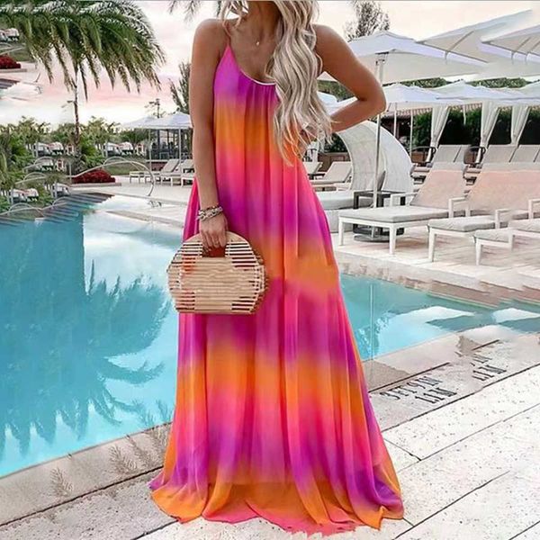 casual dresses spaghetti strap beach maxi woman dress 2021 summer boho loose green holiday ladies long for women robe femme d, Black;gray
casual dresses spaghetti strap beach maxi woman dress 2021 summer boho loose green holiday ladies long for women robe femme d, Black;gray