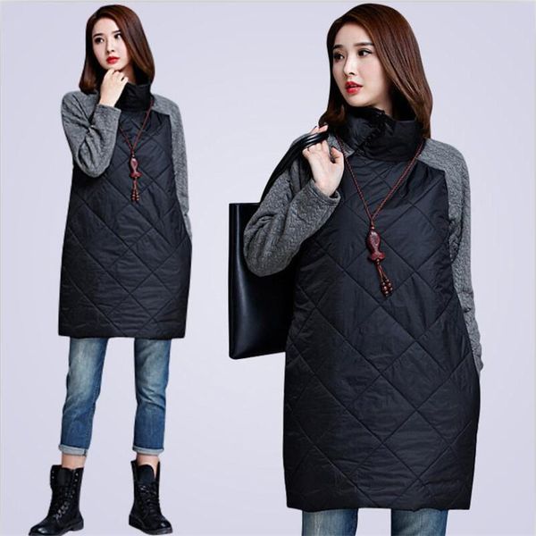 casual dresses 2021 autumn winter women cotton dress long sleeve patchwork turtleneck straight vintage plus size 5xl 6xl 7xl, Black;gray
casual dresses 2021 autumn winter women cotton dress long sleeve patchwork turtleneck straight vintage plus size 5xl 6xl 7xl, Black;gray