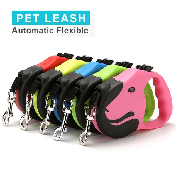 dog collars & leashes multi colors dogs automatic flexible leash resistance plastic nylon pet cat accessory retractable traction rope
dog collars & leashes multi colors dogs automatic flexible leash resistance plastic nylon pet cat accessory retractable traction rope
